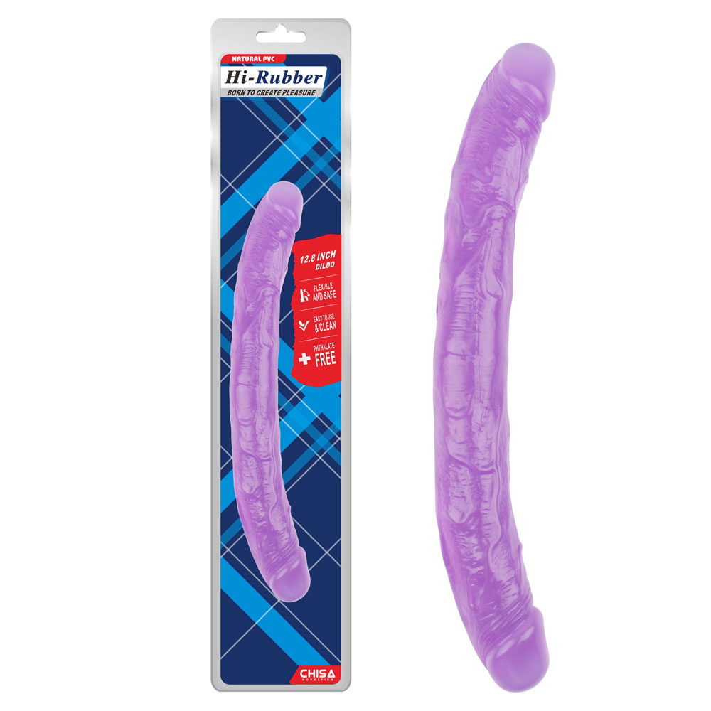 12,8 tommer dildo-lilla