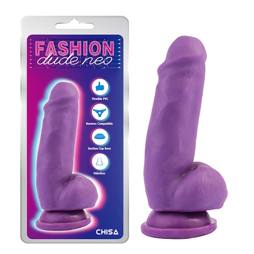 6,9'' Dual Density Cock Dildo Lilla