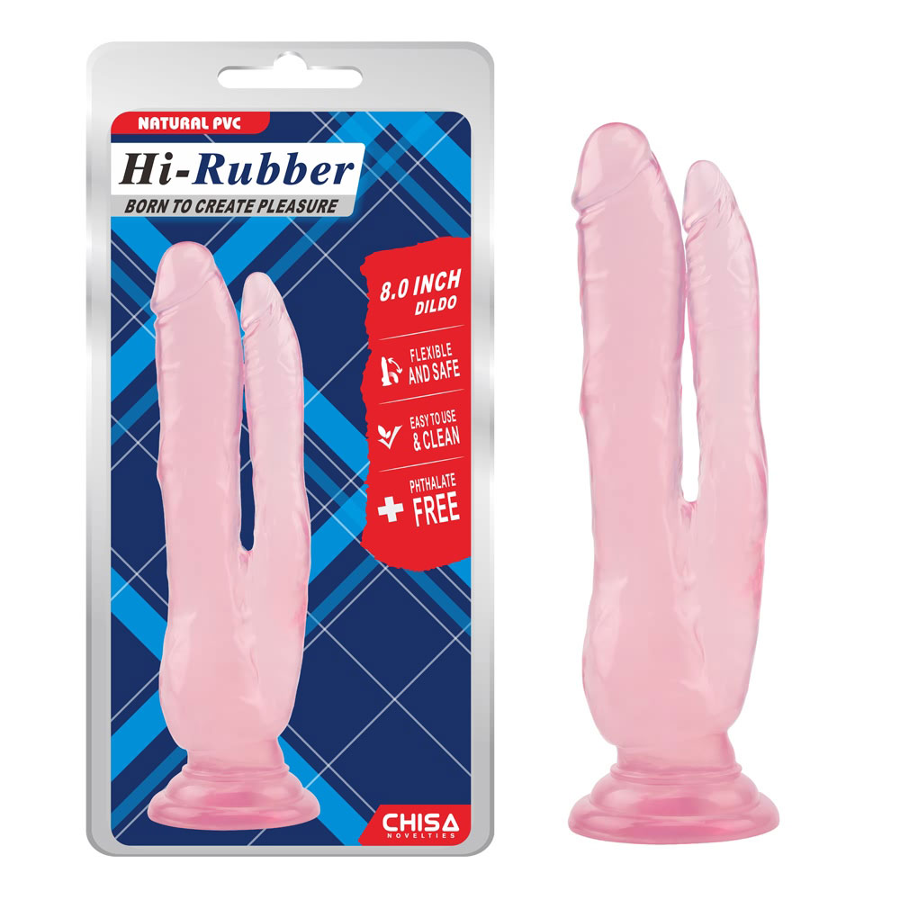 8,0 tommer Dildo-Pink