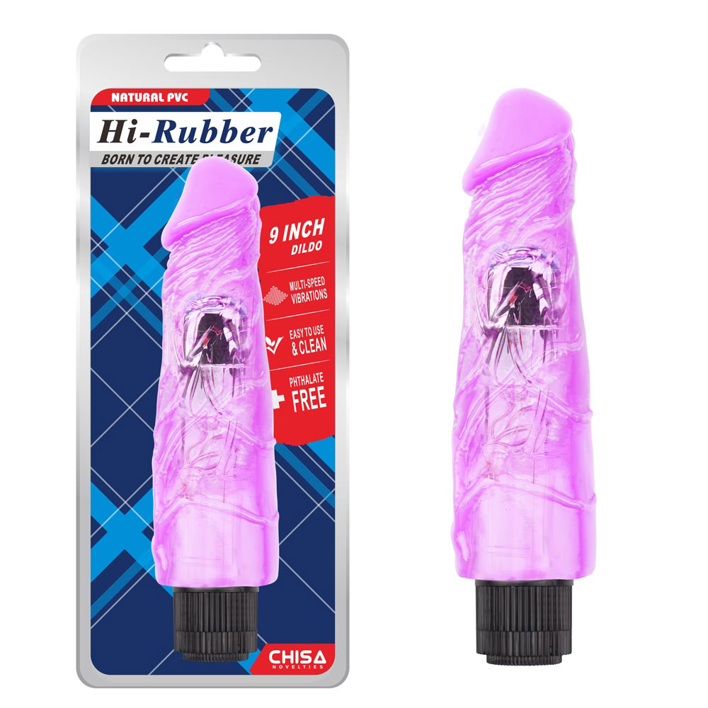 9 tommer dildo-lilla